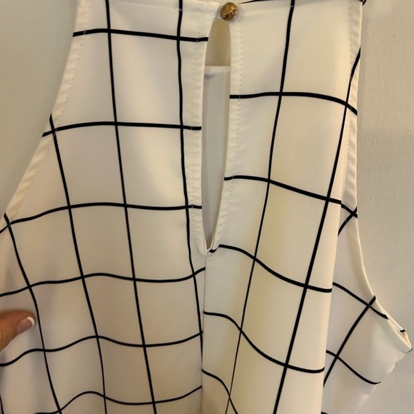 A'gaci Large black and white black-and-white all over print - Picture 5 of 9